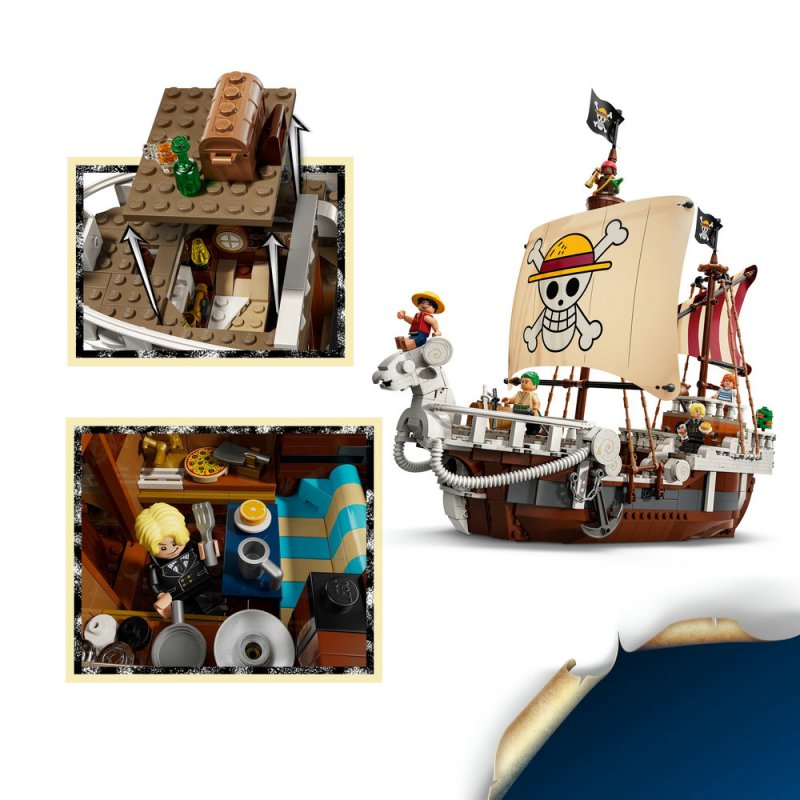 LEGO® ONE PIECE 75639 Pirátská loď Plovoucí Merry