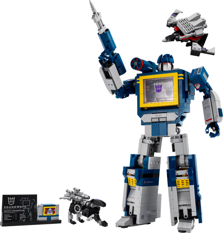LEGO® Icons 10358 Transformers: Soundwave