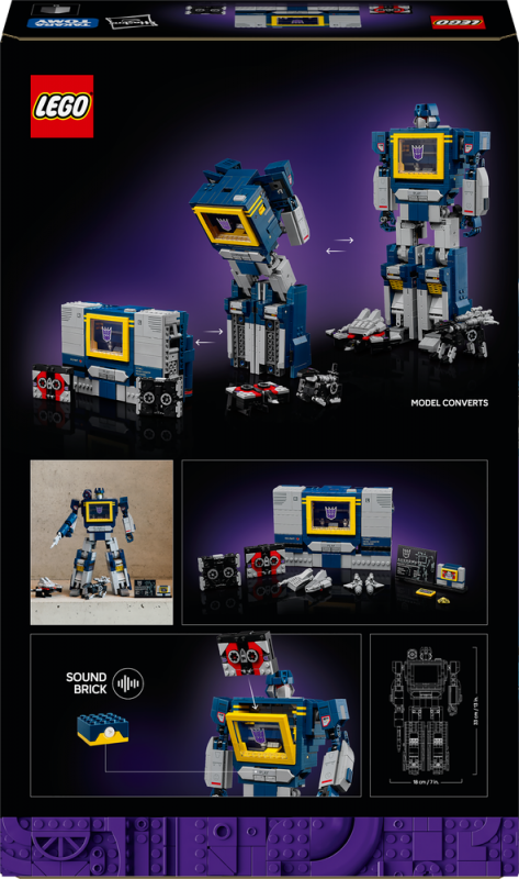 LEGO® Icons 10358 Transformers: Soundwave