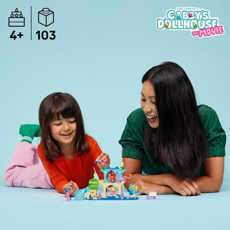 LEGO® Gábinin kouzelný domek 11204 Dobrodružství v akváriu mořské víly Gábi