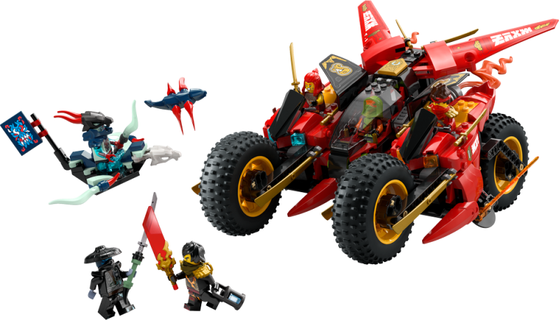 LEGO® NINJAGO® 71844 Bojové vozidlo nindžů - poškozená krabice!!
