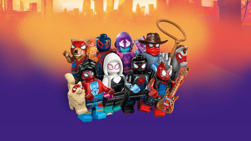 LEGO® Minifigurky 71050 Spider-Man: Napříč paralelními světy