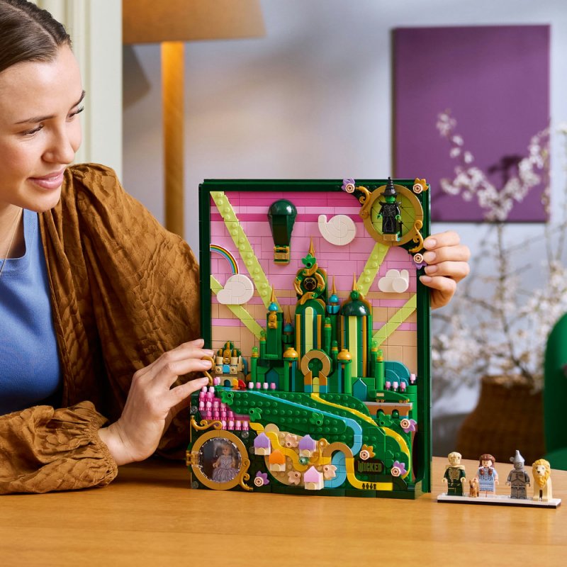 LEGO® Wicked 75685 Nástěnné umění: Emerald City