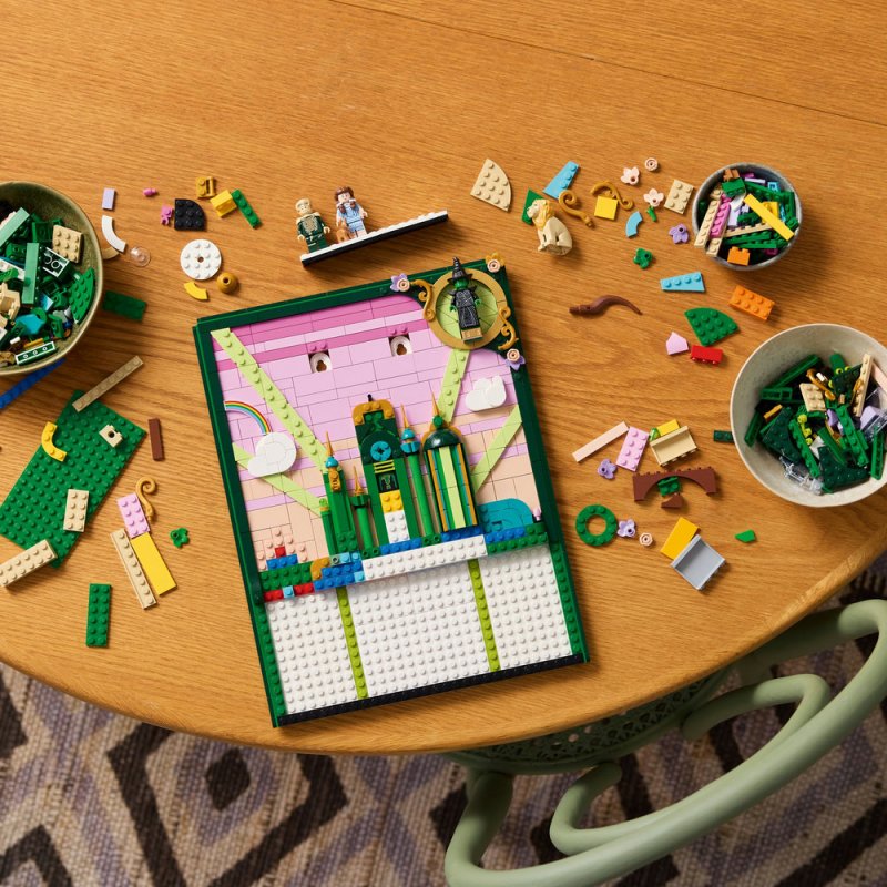 LEGO® Wicked 75685 Nástěnné umění: Emerald City