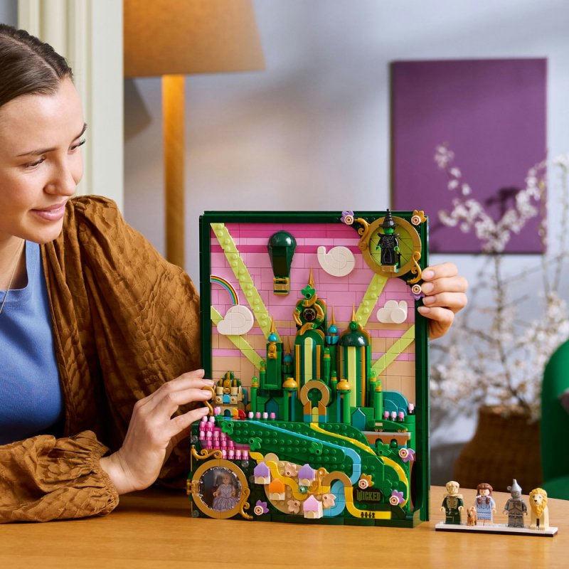 LEGO® Wicked 75685 Nástěnné umění: Emerald City