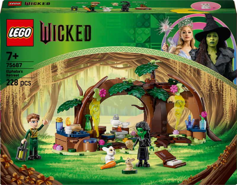 LEGO® Wicked 75687 Elphaba a její úkryt