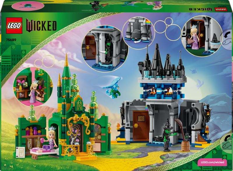 LEGO® Wicked 75689 Emerald City a zámek Kiamo Ko