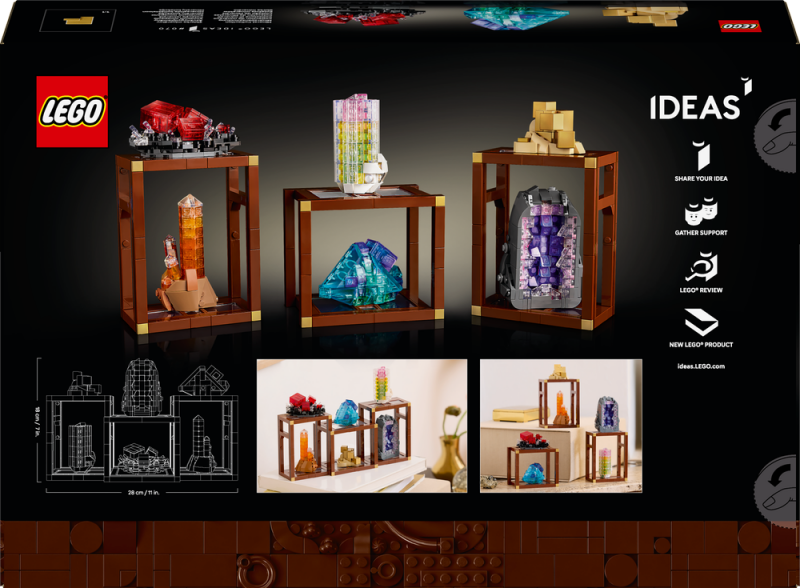 LEGO® Ideas 21362 Sbírka minerálů