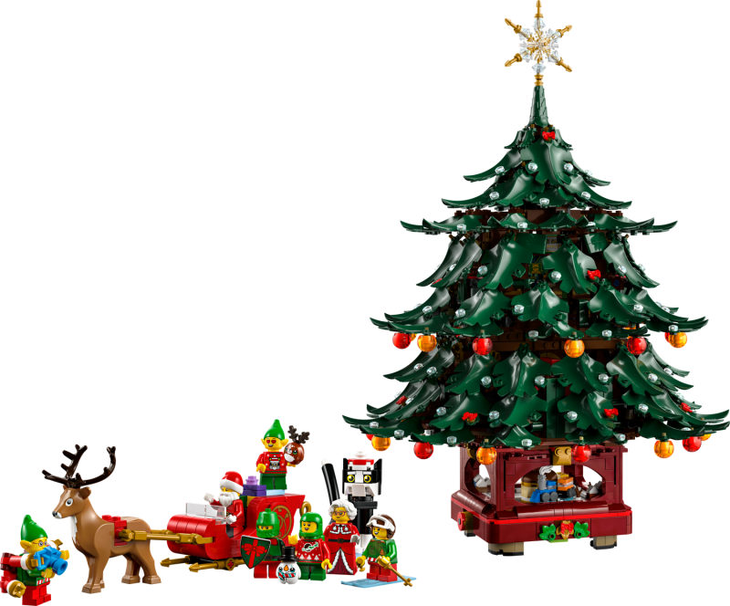 LEGO® Icons 41843 Rodinný vánoční stromek