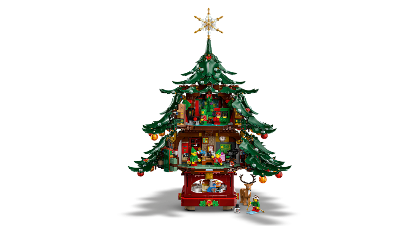 LEGO® Icons 41843 Rodinný vánoční stromek