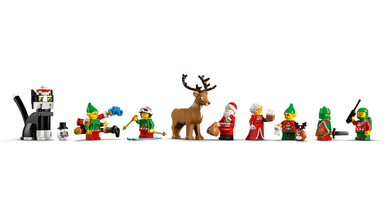 LEGO® Icons 41843 Rodinný vánoční stromek