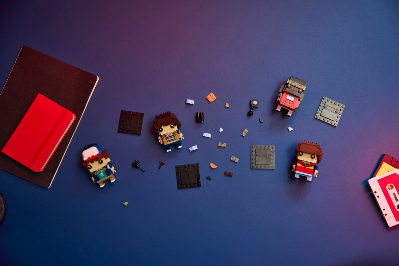 LEGO® BrickHeadz™ 40801 Figurky: Mike, Dustin, Lucas a Will