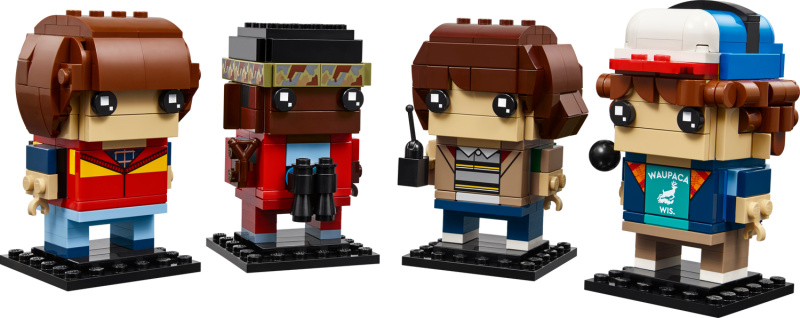 LEGO® BrickHeadz™ 40801 Figurky: Mike, Dustin, Lucas a Will