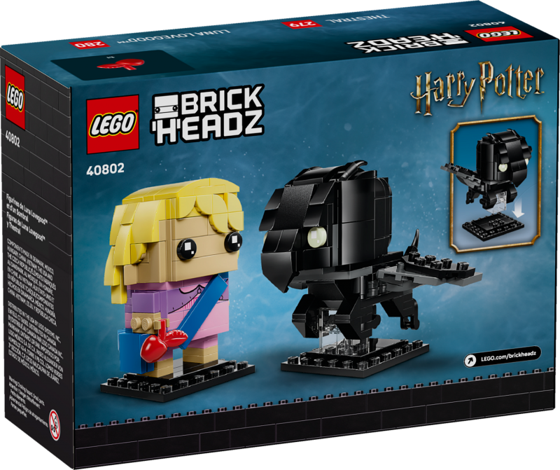 LEGO® BrickHeadz™ Harry Potter™ 40802 Figurky: Lenka Láskorádová a testrál