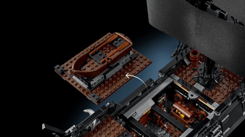 LEGO® Icons 10365 Pirátská loď kapitána Jacka Sparrowa