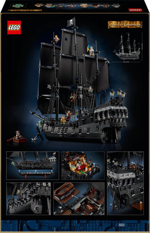 LEGO® Icons 10365 Pirátská loď kapitána Jacka Sparrowa