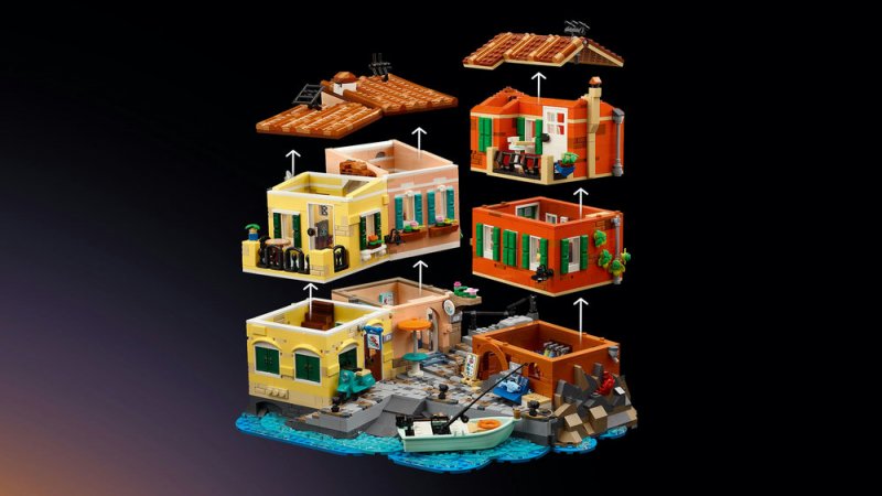 LEGO® Ideas 21359 Italská riviéra