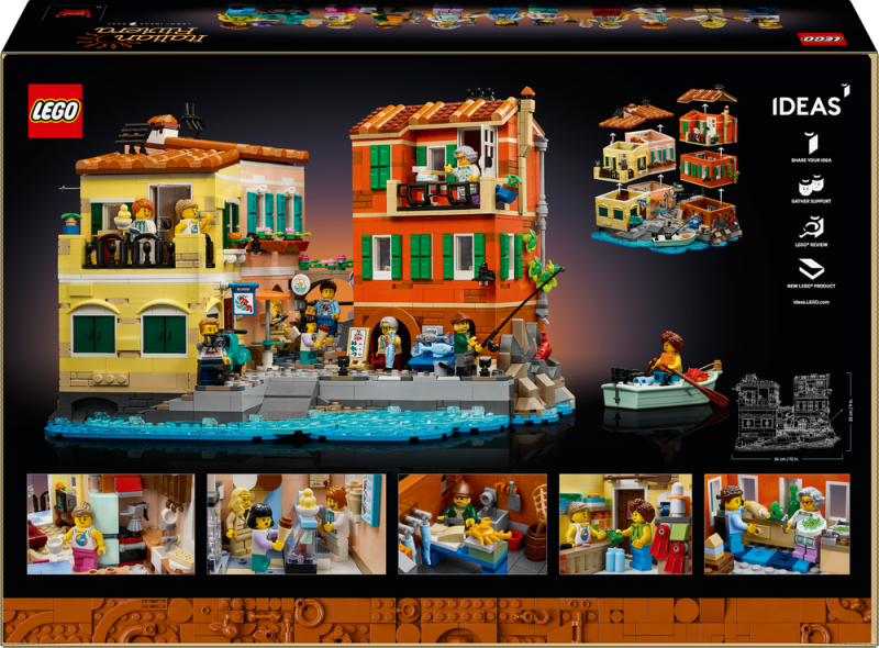 LEGO® Ideas 21359 Italská riviéra