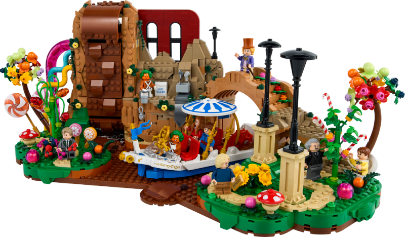 LEGO® Ideas 21360 Willy Wonka a továrna na čokoládu
