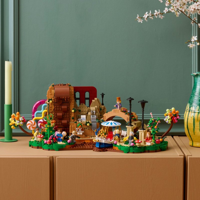 LEGO® Ideas 21360 Willy Wonka a továrna na čokoládu
