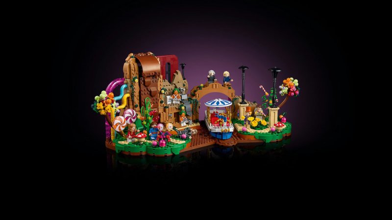LEGO® Ideas 21360 Willy Wonka a továrna na čokoládu