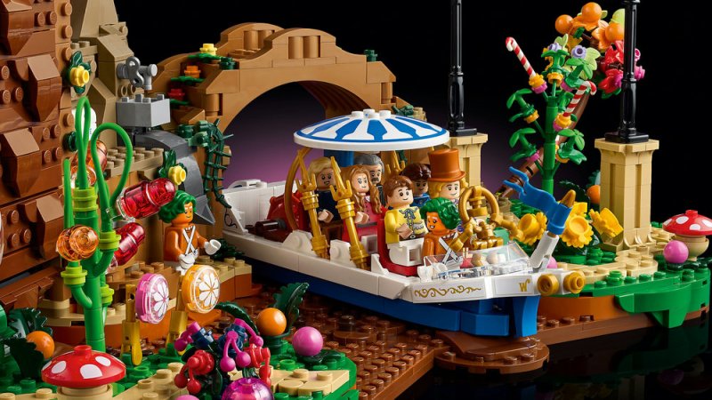 LEGO® Ideas 21360 Willy Wonka a továrna na čokoládu