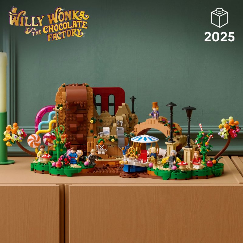 LEGO® Ideas 21360 Willy Wonka a továrna na čokoládu