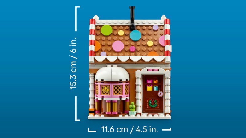 LEGO® 40809 Vánoční perníková chaloupka