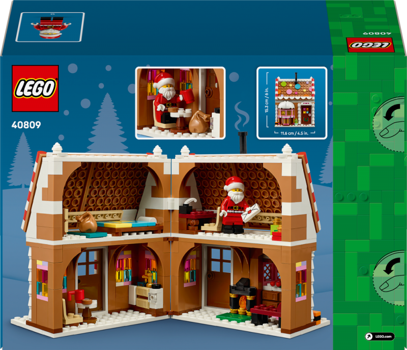 LEGO® 40809 Vánoční perníková chaloupka