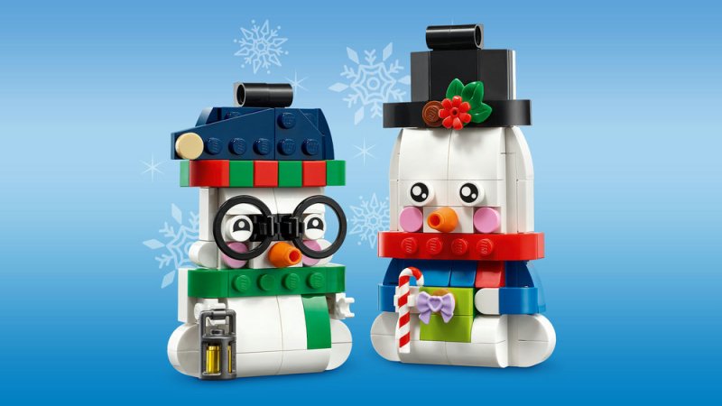LEGO® 40812 Ozdobní sněhuláci