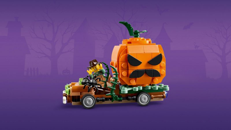 LEGO® 40822 Pick-up s halloweenskými dýněmi