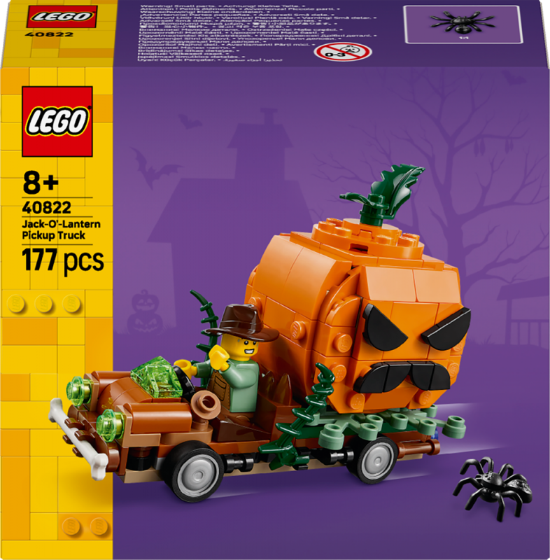 LEGO® 40822 Pick-up s halloweenskými dýněmi