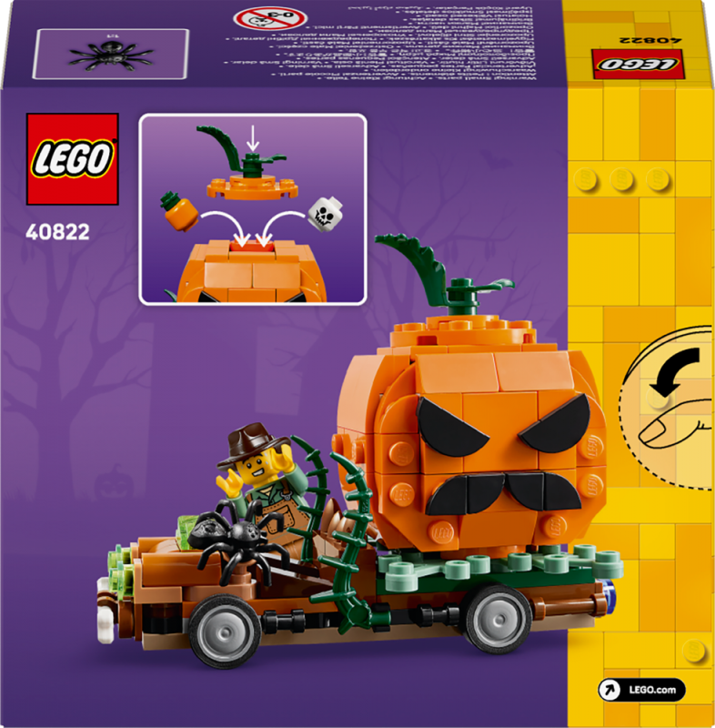 LEGO® 40822 Pick-up s halloweenskými dýněmi