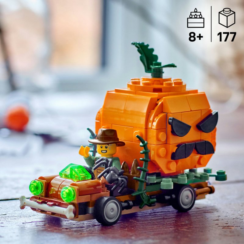 LEGO® 40822 Pick-up s halloweenskými dýněmi