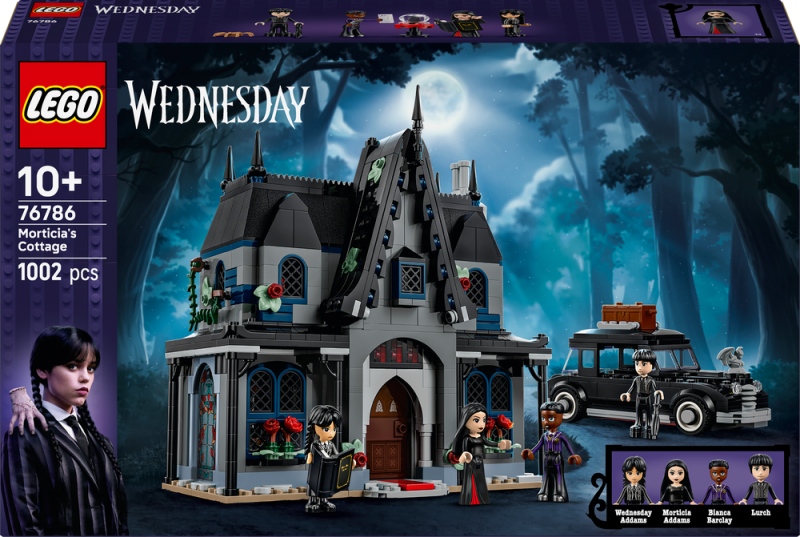 LEGO® Wednesday 76786 Morticia a její chata
