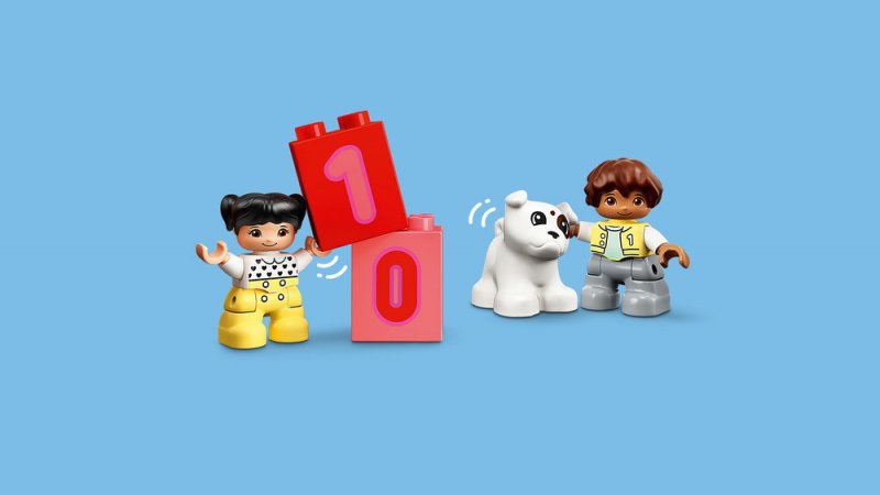 LEGO® DUPLO® 10954 Vláček s čísly – Učíme se počítat