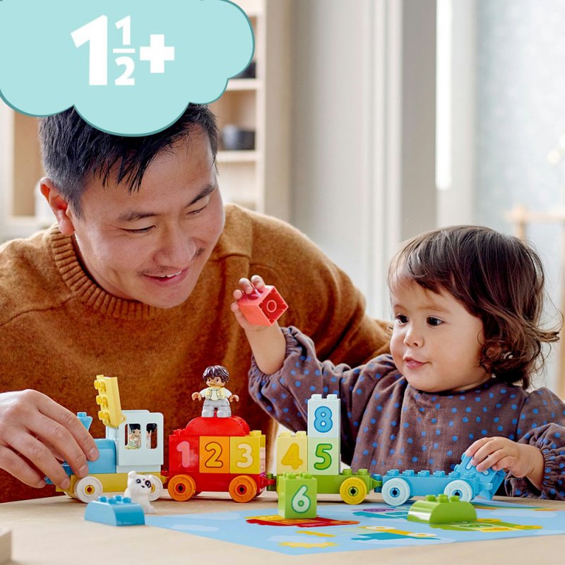 LEGO® DUPLO® 10954 Vláček s čísly – Učíme se počítat