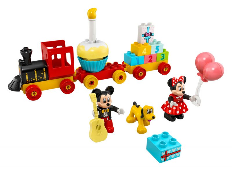 LEGO® DUPLO® │ Disney 10941 Narozeninový vláček Mickeyho a Minnie
