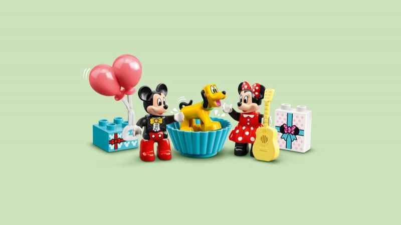 LEGO® DUPLO® │ Disney 10941 Narozeninový vláček Mickeyho a Minnie