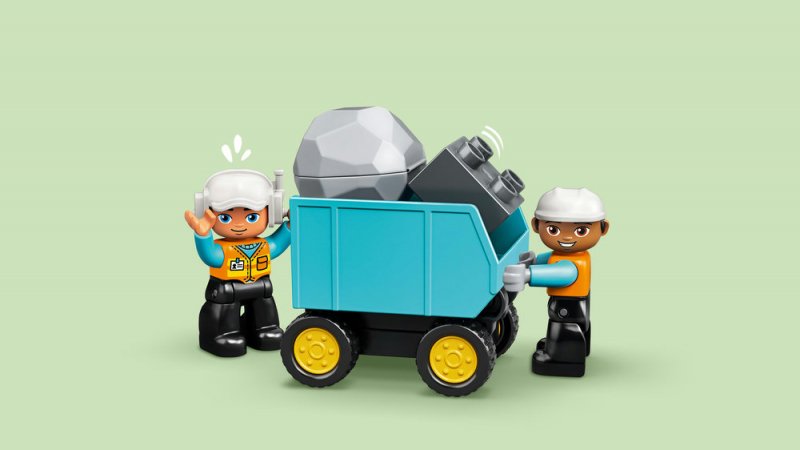 LEGO® DUPLO® 10931 Náklaďák a pásový bagr