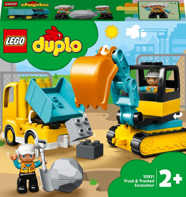 LEGO® DUPLO® 10931 Náklaďák a pásový bagr