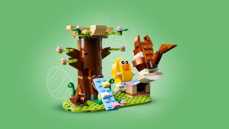 LEGO® Iconic 40709 Jarní hřiště pro zvířátka