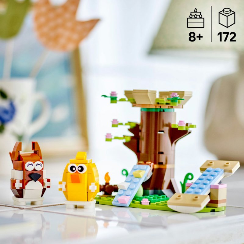 LEGO® Iconic 40709 Jarní hřiště pro zvířátka