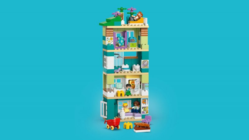 LEGO® DUPLO® 10470 Moderní rodinný dům 3 v 1 s figurkami
