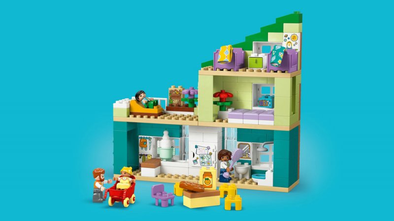 LEGO® DUPLO® 10470 Moderní rodinný dům 3 v 1 s figurkami