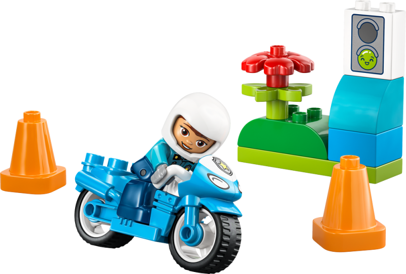 LEGO® DUPLO® 10471 Modrá policejní motorka