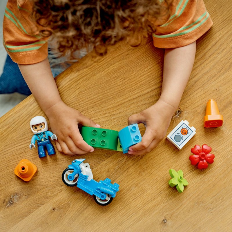 LEGO® DUPLO® 10471 Modrá policejní motorka