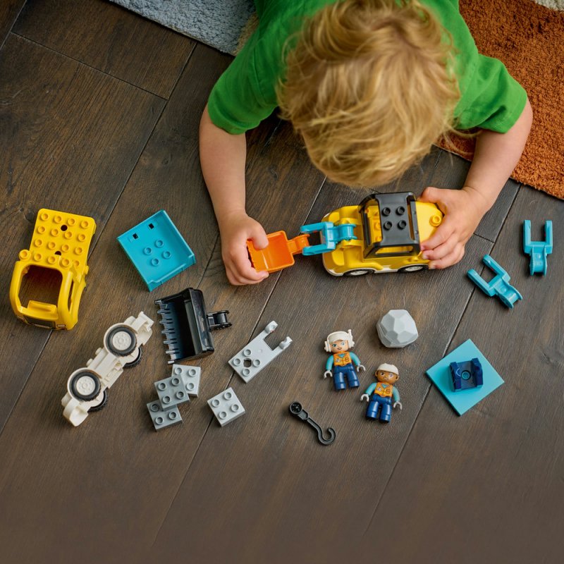 LEGO® DUPLO® 10475 Vozidla na stavbě 3 v 1