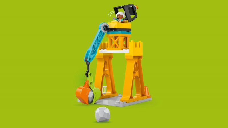 LEGO® DUPLO® 10476 Staveniště a vozidla 3 v 1