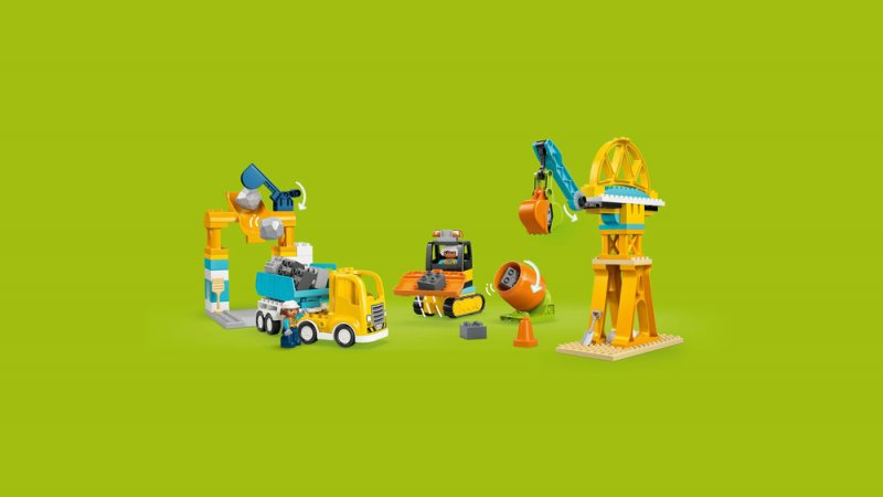 LEGO® DUPLO® 10476 Staveniště a vozidla 3 v 1